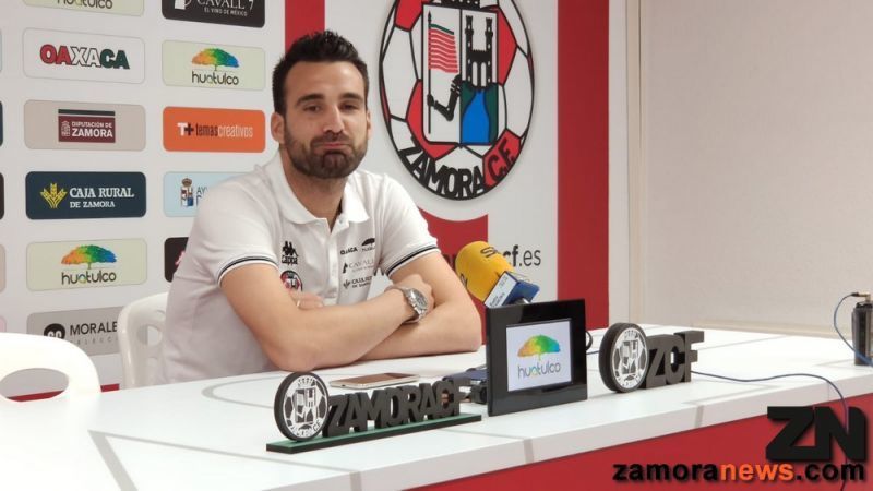 Murci el delantero centro del Zamora CF recuperado de su lesión vuelve con ganas, y hambre de gol