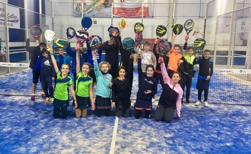 Primera prueba del nuevo Circuito Provincial de Pádel para Menores en categorías benjamín y alevín