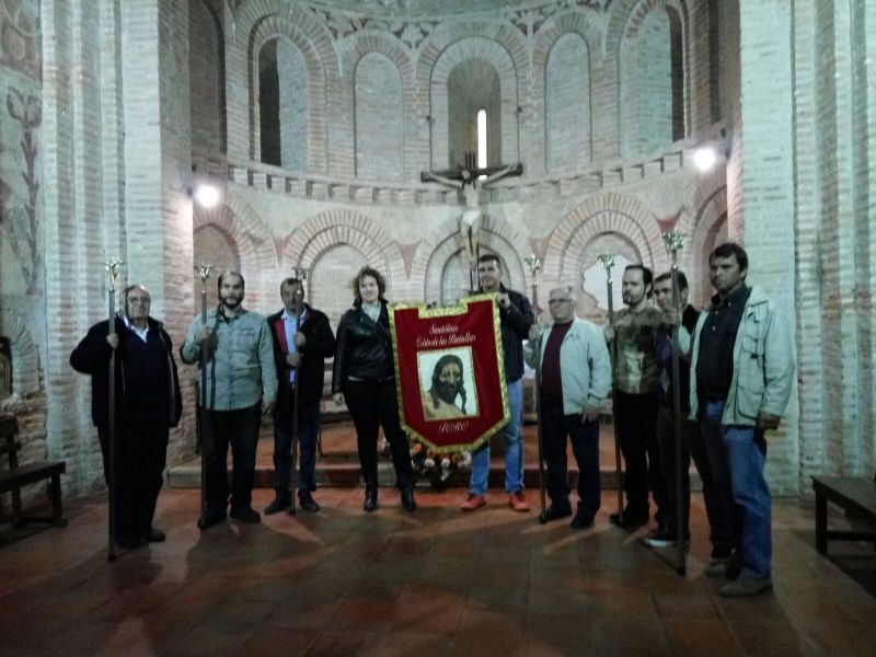 Presentación del nuevo estandarte de la Cofradía del Cristo de las Batallas