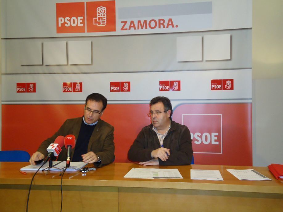Antonio Plaza y José Ignacio Martín Benito, en la rueda de prensa.