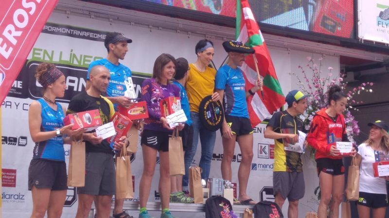 El runner zamorano Santi Mezquita, medalla de bronce en la Copa de España de Carreras por Montaña