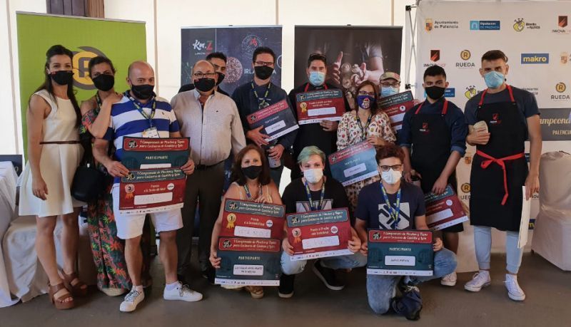 Nutrida representación zamorana en el I Campeonato Pinchos y Tapas de Castilla y León celebrado en Palencia.