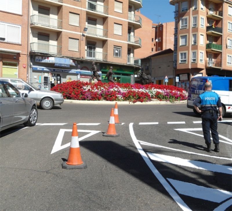 Descienden levemente las denuncias en materia de tráfico en Benavente