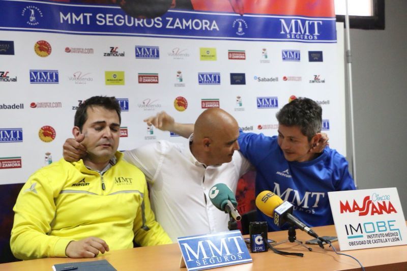 Dos grandes del Balonmano Zamora, el entrenador Eduardo García Valiente "Edu" y Luis Cano "Peli" se despiden este sábado de su club y de Zamora