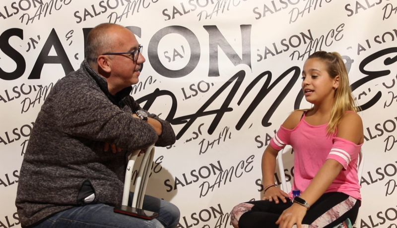 Una joven promesa del baile zamorana, Lis Fernández de 12 años, viaja a Orlando para representar a Zamora, a CyL y a España en un concurso Internacional