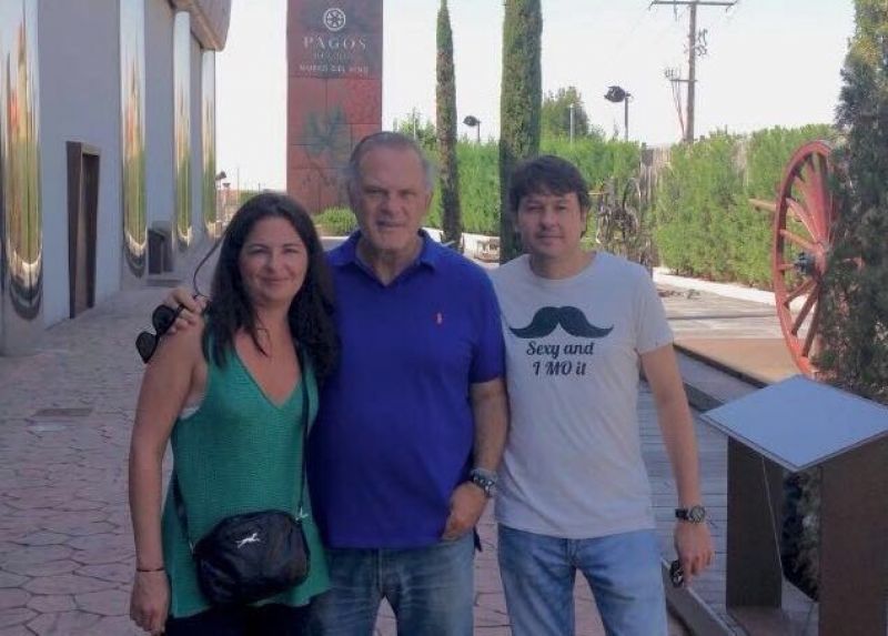 Pedro Piqueras disfruta de los tintos de Toro en Pagos del Rey