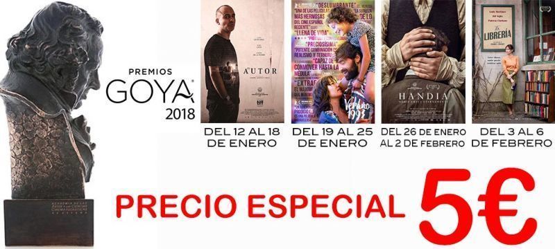 Arranca mañana el Mes de los Goya en Cines Valderaduey