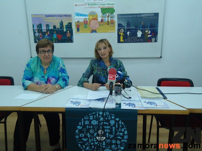 Rueda de prensa de Manos Unidas de presentación del material.