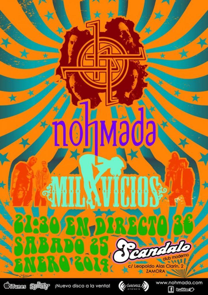 Cartel del concierto.