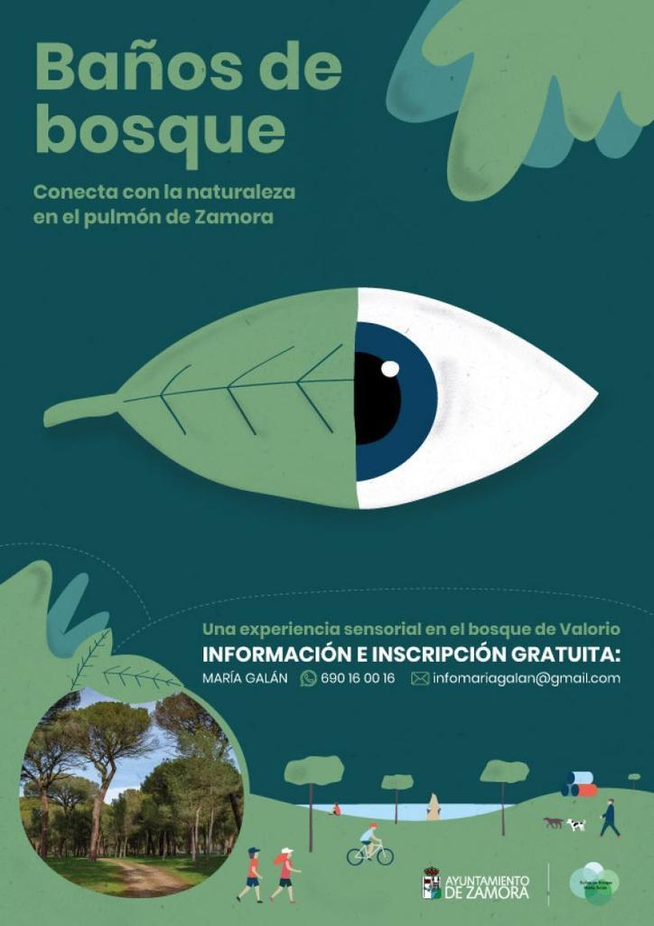Zamora te invita a darte unos "Baños de Bosque"