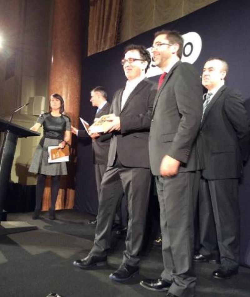 Entrega del premio Nadal a José C. Vales.