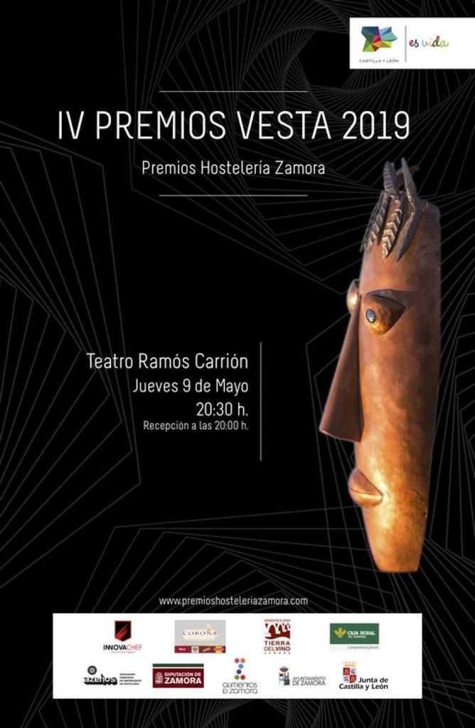 La gala de entrega de los IV premios Vesta de hostelería será protagonista el próximo 9 de mayo en el Ramos Carrión