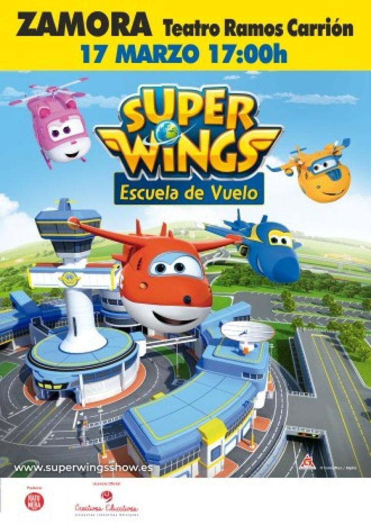'Super Wings: escuela de vuelo' este domingo en el Ramos Carrión