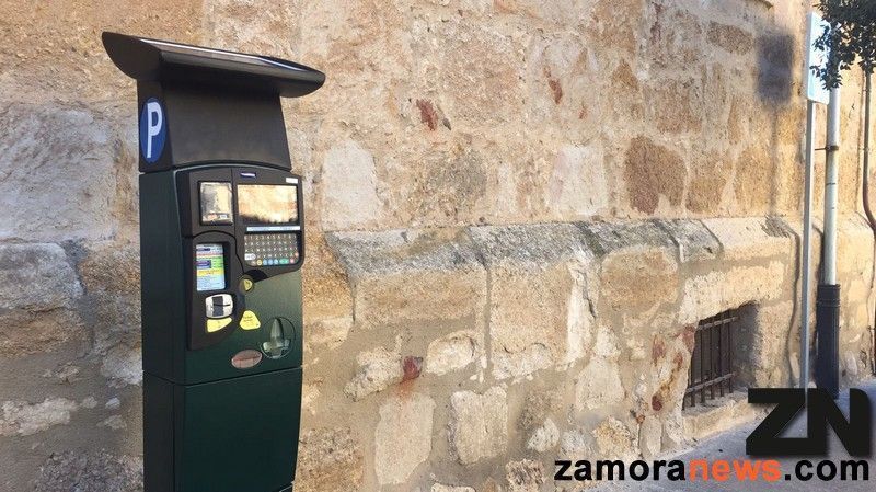 Los nuevos parquímetros ya están en las calles de Zamora