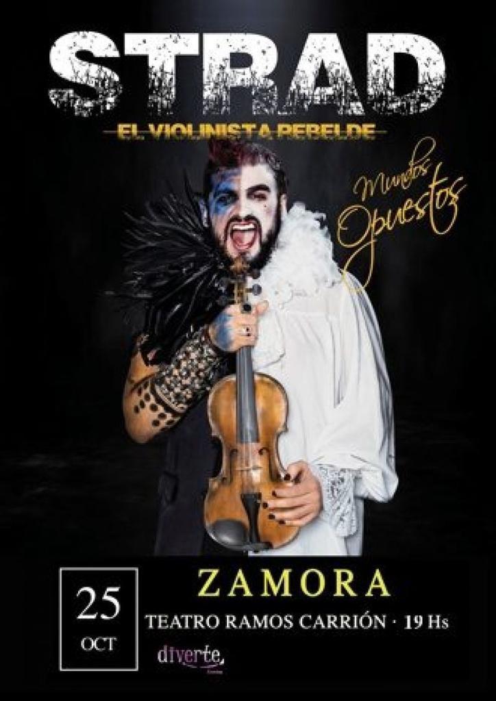 STRAD "El Violinista Rebelde" regresa a Zamora