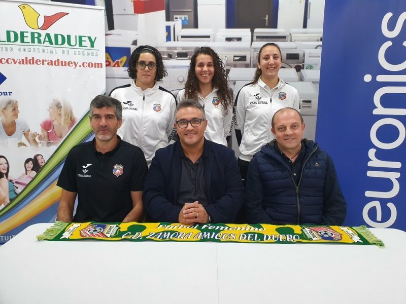 Centro Comercial Valderaduey con Euronics y con el CD Zamora Amigos del Duero cierran un nuevo acuerdo de colaboración anual