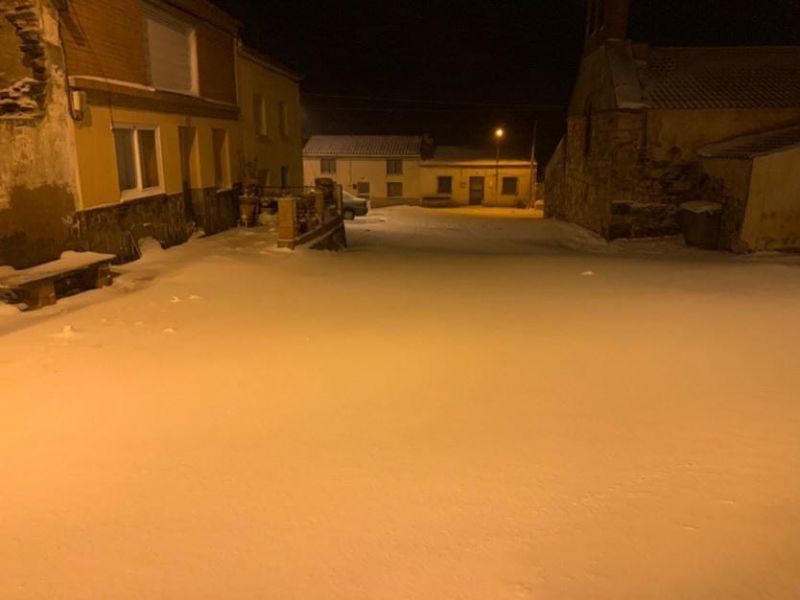 Una postal blanca en Carrascal