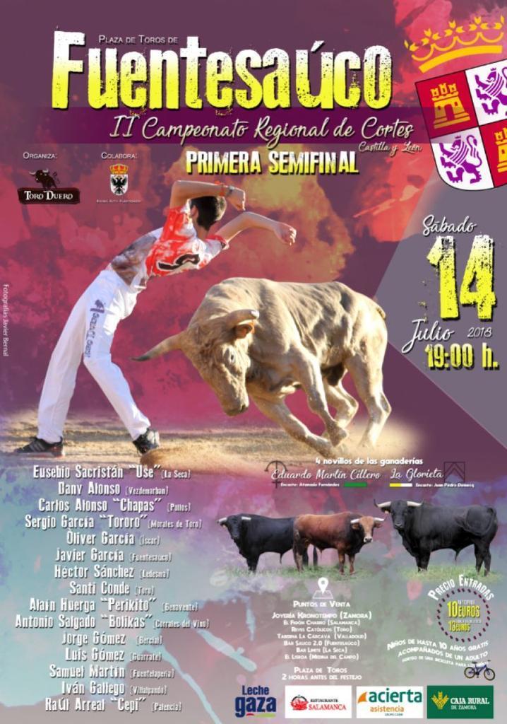 Fuentesaúco acogerá la primera semifinal del campeonato regional de cortes de Castilla y León
