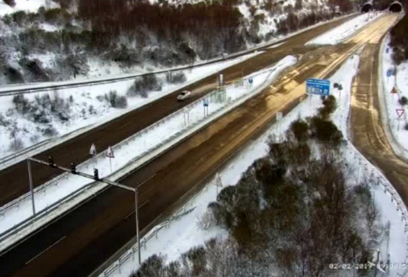 Seis tramos de la red secundaria de las carreteras de Zamora continúan con problemas de tránsito a cuenta de la nieve