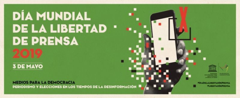Día Mundial de la libertad de Prensa, hoy 3 de mayo