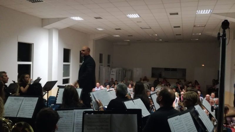La Banda Nacor Blanco lleva la magia de la música y los pasodobles a Andavías
