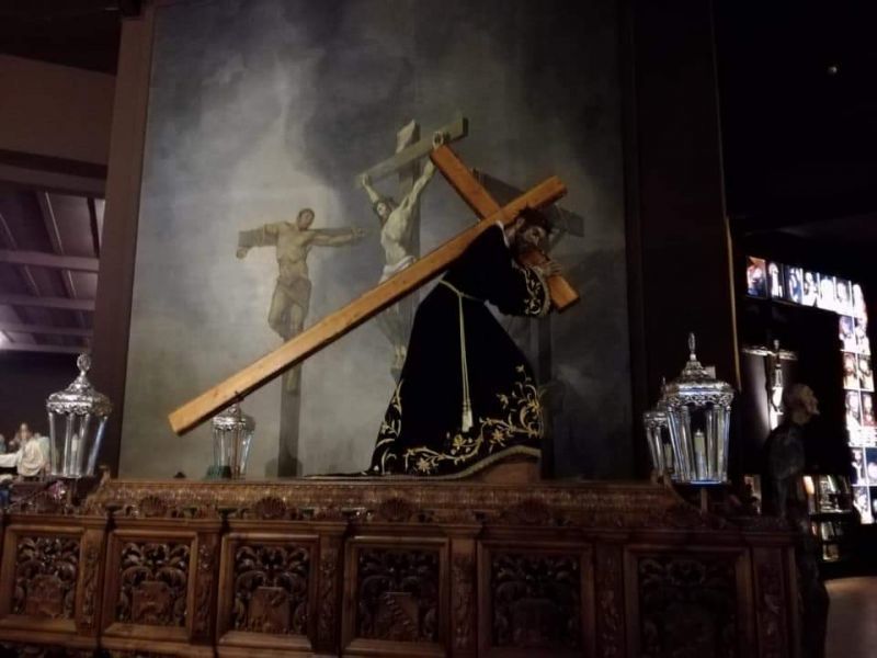 El Nazareno del Vía Crucis ya está en el Museo