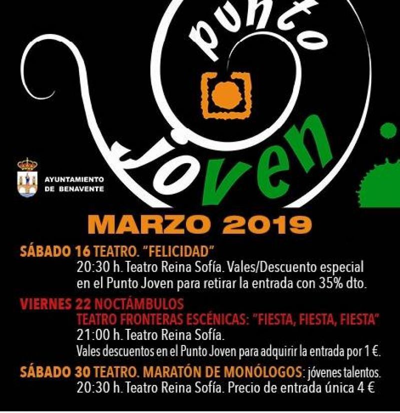 La Concejalía de Juventud de Benavente presenta sus actividades para marzo