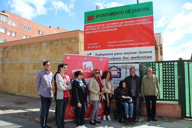 Candidatos de Izquierda Unida de Zamora visitan las instalaciones de la Fundación Secretariado Gitano