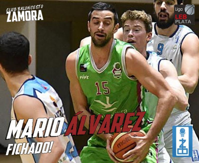 El C.B Zamora se hace con el enérgico Mario Álvarez para cubrir el puesto de ala-pívot
