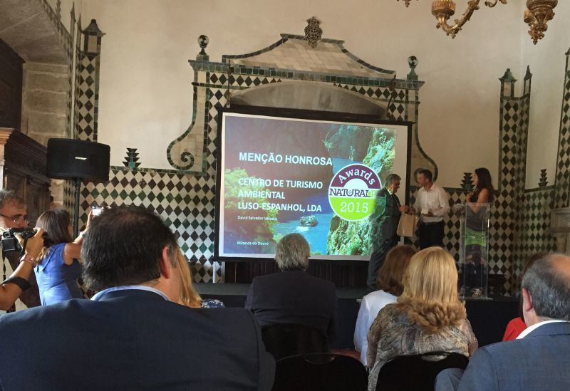 Europarques recibe un premio en Portugal por sus buenas prácticas en el desarrollo sostenible