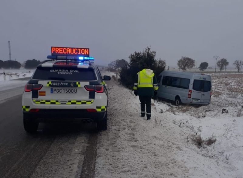 El 112 ha gestionado 188 avisos por nieve en CyL hasta esta mañana