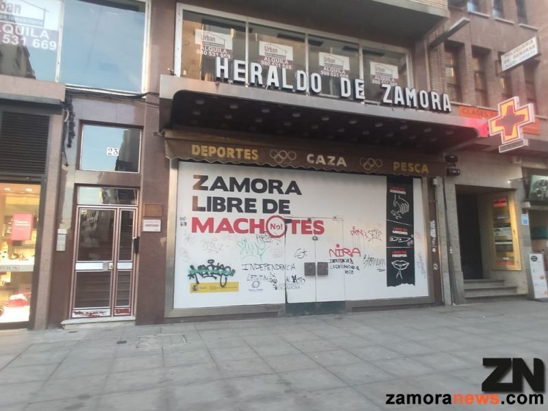 La Zamora libre de machotes y también de emprendedores, se cierra, se vende, se líquida, se alquila y se traspasa