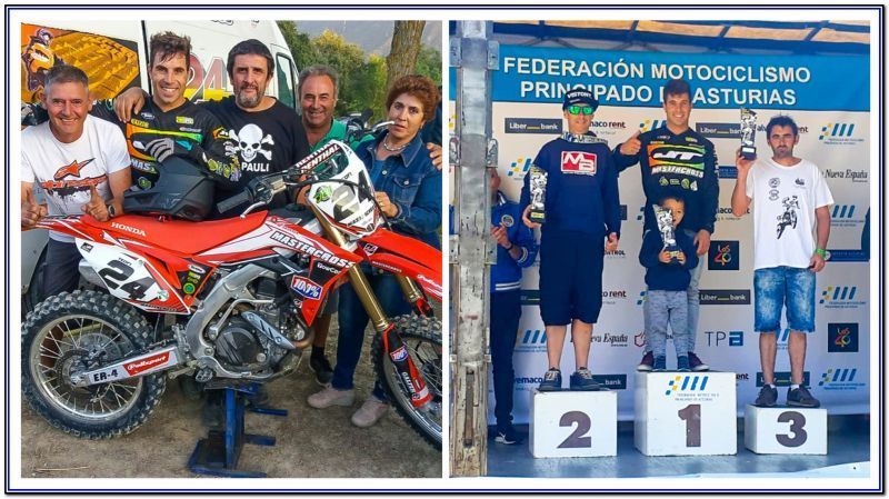 Fin de semana de éxito: Teofi JIMENEZ gana el Cto. de Castilla y León de Super Cross y se coloca 1º en el Cto. de España de Moto Cross Clásicas "EVO"