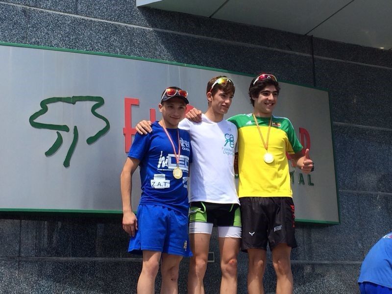 Segundo puesto en Junior de Sergio Santos en el II Duatlon Ciudad de Ávila