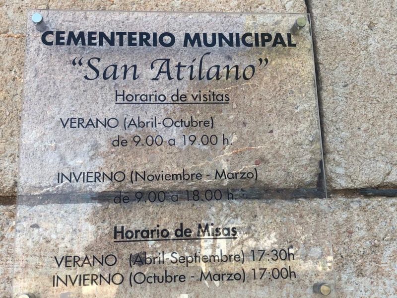 Reabre el cementerio de San Atilano