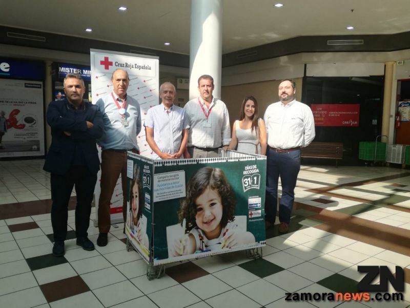 Arranca la campaña de recogida de material escolar en el CCvalderaduey promovida por Carrefour y coordinada por Cruz Roja