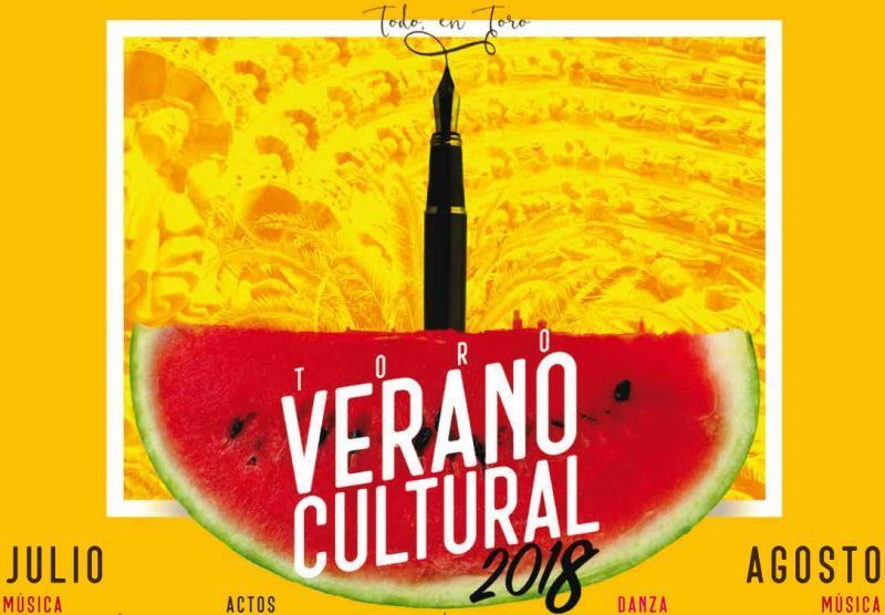 El verano cultural de Toro en marcha. Programa completo 2018, más de 100 actividades para dos meses de cultura, ocio y divertimento