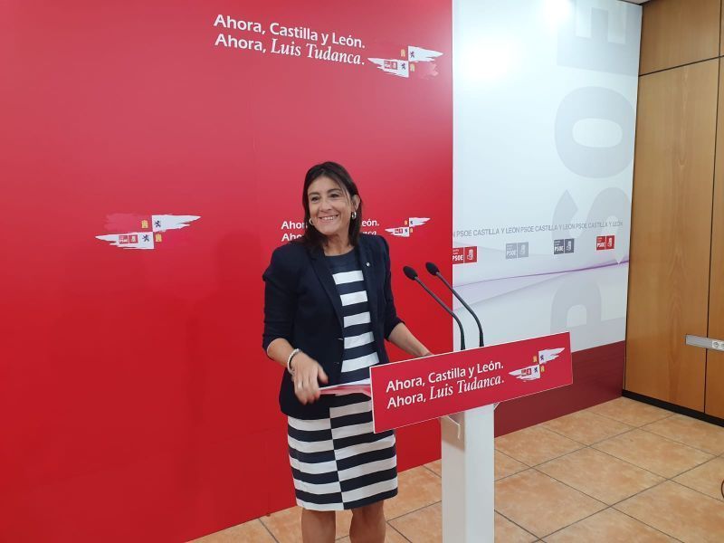 Ana Sánchez, portavoz del PSOE CyL en las Cortes | Foto PSOE