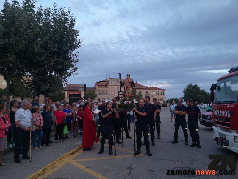 Los Bomberos de Toro celebran su patrón, San Lorenzo