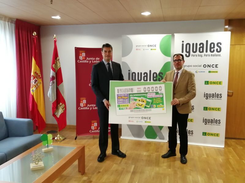 La Junta de Castilla y León y la ONCE celebran el "Día internacional del juego responsable"