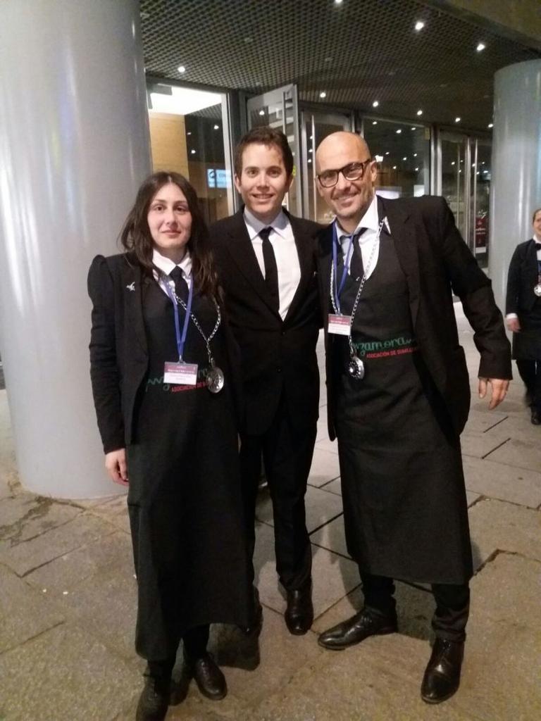 Yolanda Peña, Norberto Mulas y Fernando Martín sumilleres zamoranos que representarán a la provincia en el Concurso de Sumilleres de CyL