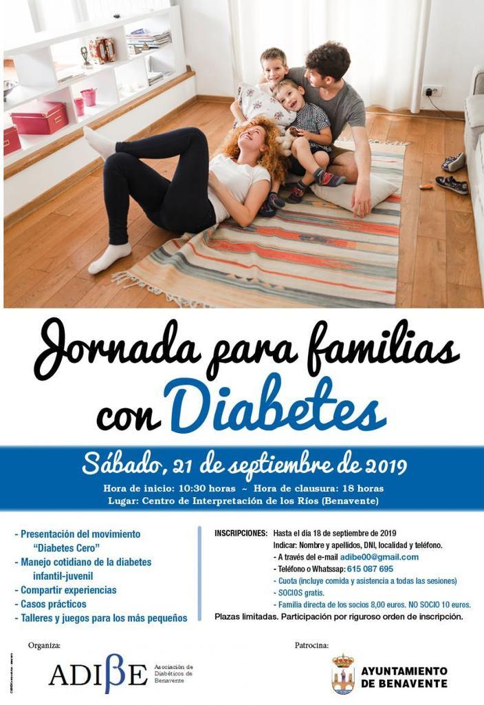 ADIBE celebra el próximo sábado día 21 de septiembre una Jornada para Familias con Diabetes