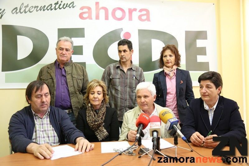 Candidatura de Ahora Decide a las Cortes de Castilla y León