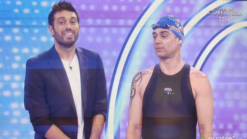 El nadador y empresario zamorano Luis Fernández protagonista en el Concurso del Año de Cuatro TV