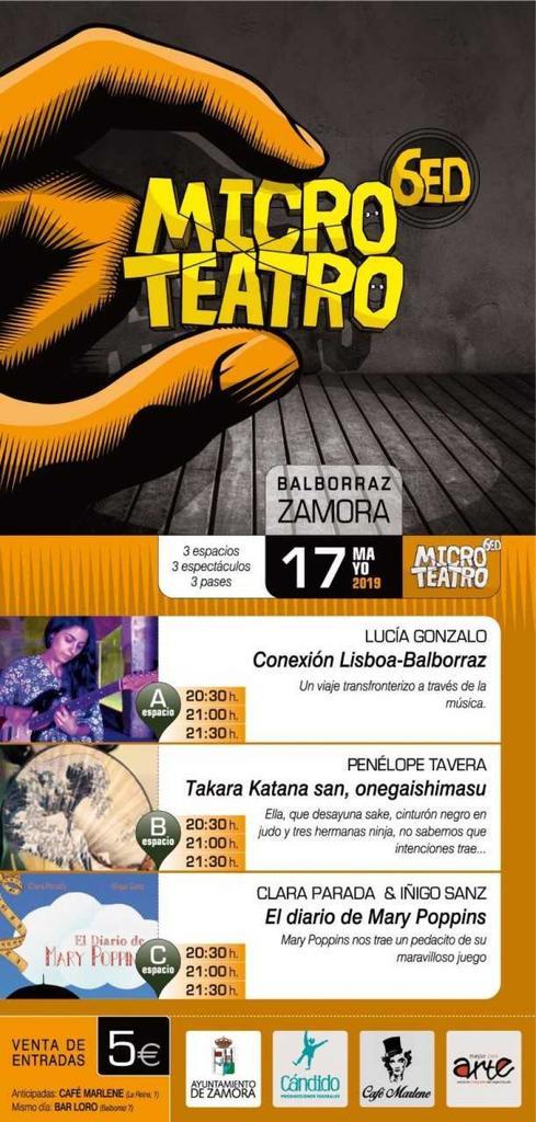 Nuevas sesiones de Micro-Teatro en la calle Balborraz este viernes