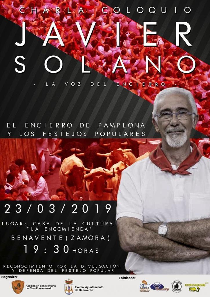 El periodista taurino Javier Solano dirigirá el ciclo de conferencias de la Asociación del Toro Enmaromado