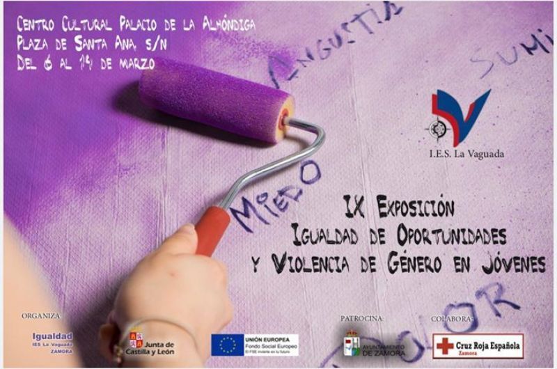 Del 6 al 14 de marzo la Alhóndiga acoge la IX Exposición de igualdad de oportunidades y violencia de género en jóvenes