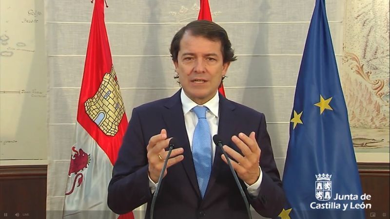 Mañueco inaugura el curso escolar con 1.105 profesores más y el acuerdo de aumentar la cifra si fuera necesario