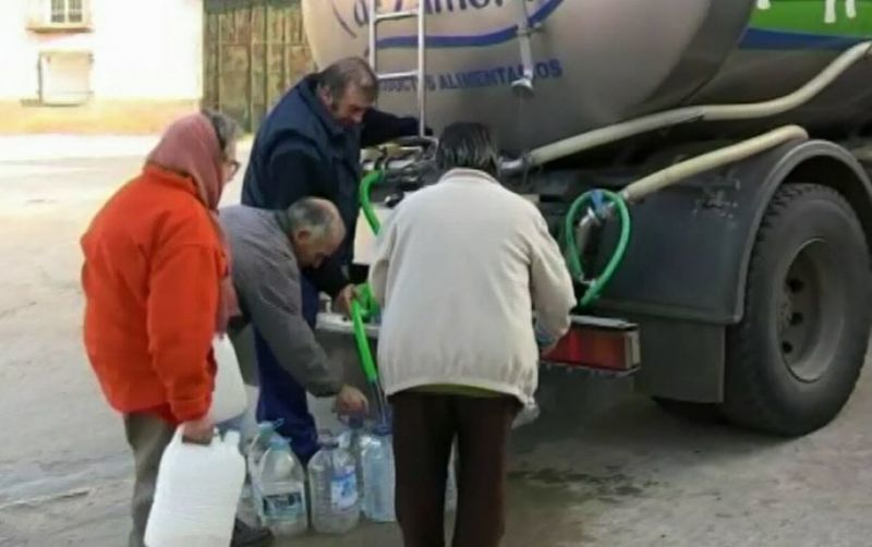 900.000 euros para el suministro de agua potable a zonas con escasez