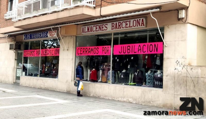 Almacenes Barcelona, otro mítico y emblemático negocio que cierra en Zamora, esta vez por jubilación